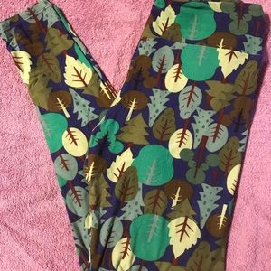 LuLaRoe Tree Forest TC Leggings